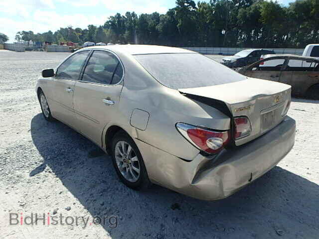 2003 LEXUS ES300 - VIN: JTHBF30G430139251 - Фото 3