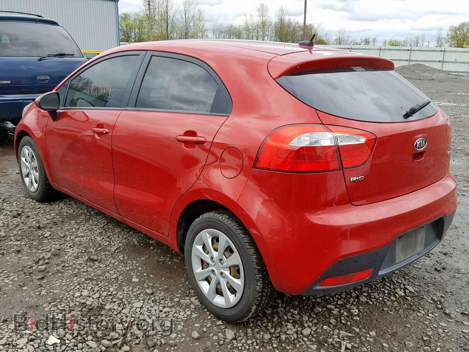 2013 KIA RIO - VIN: KNADM5A34D6111128 - Фото 3