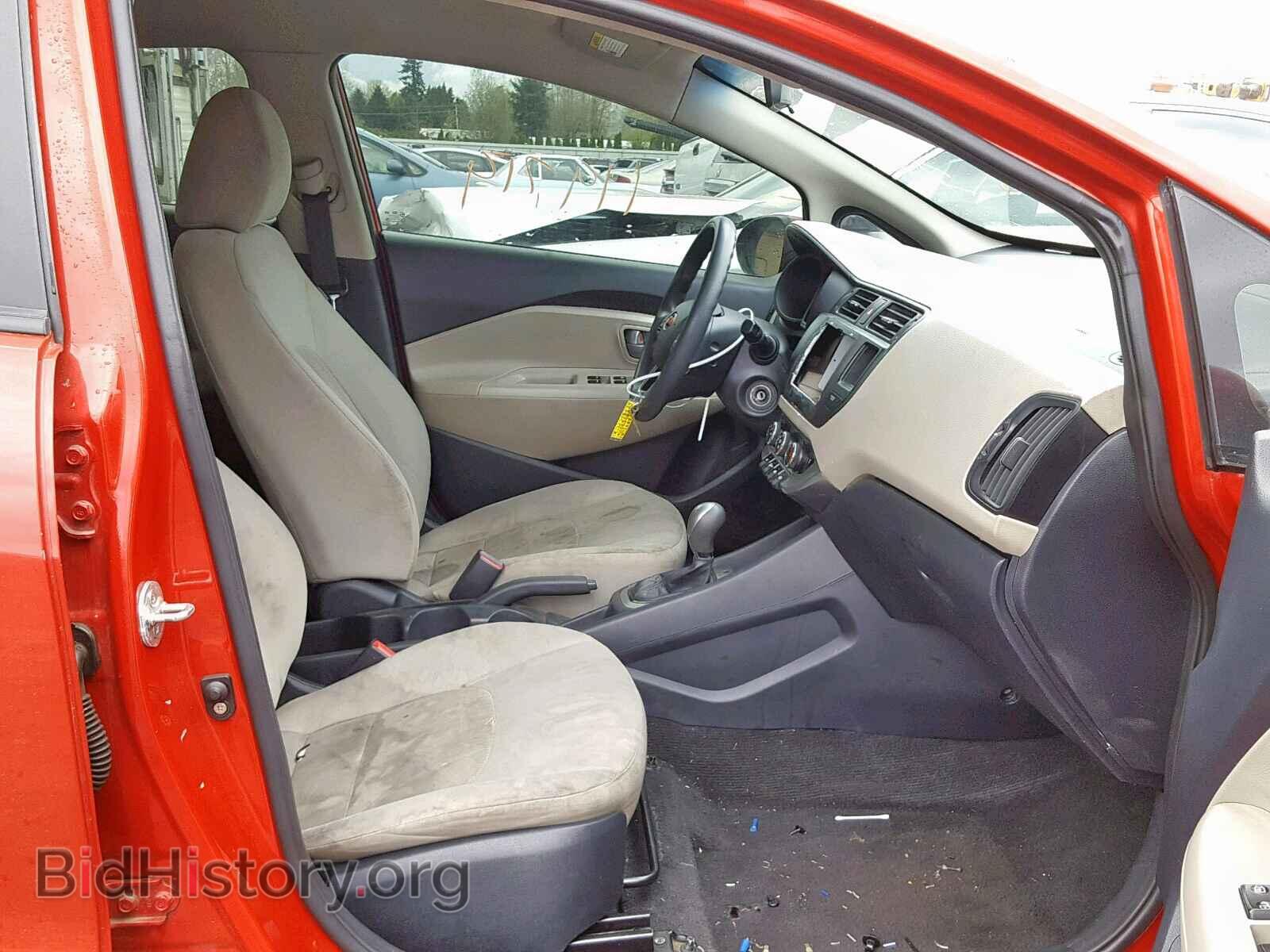 2013 KIA RIO - VIN: KNADM5A34D6111128 - Фото 5