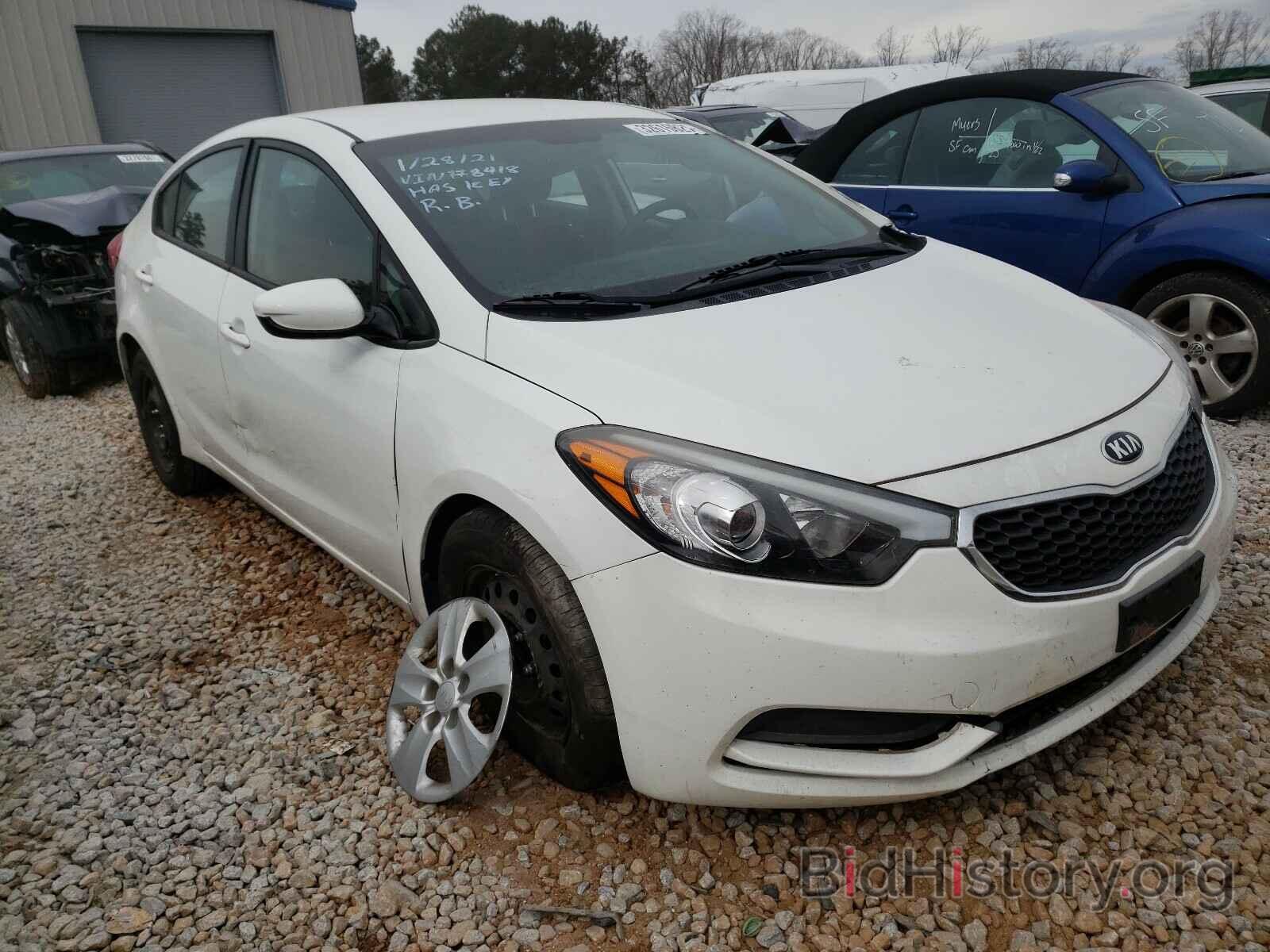 Photo KNAFK4A64G5468418 - KIA FORTE 2016