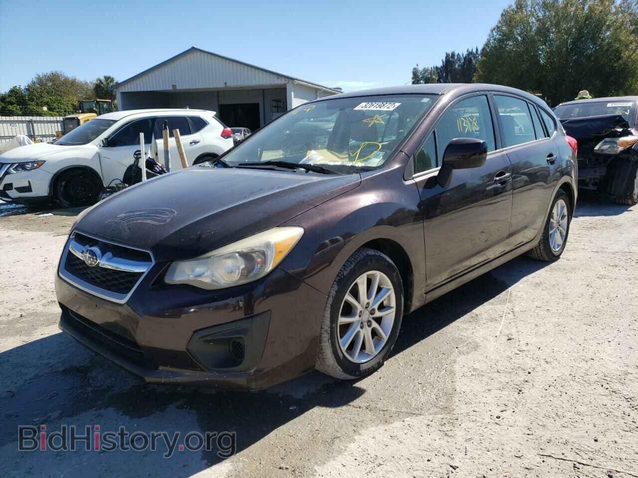 2012 SUBARU IMPREZA - VIN: JF1GPAC69CH246590 - Фото 2