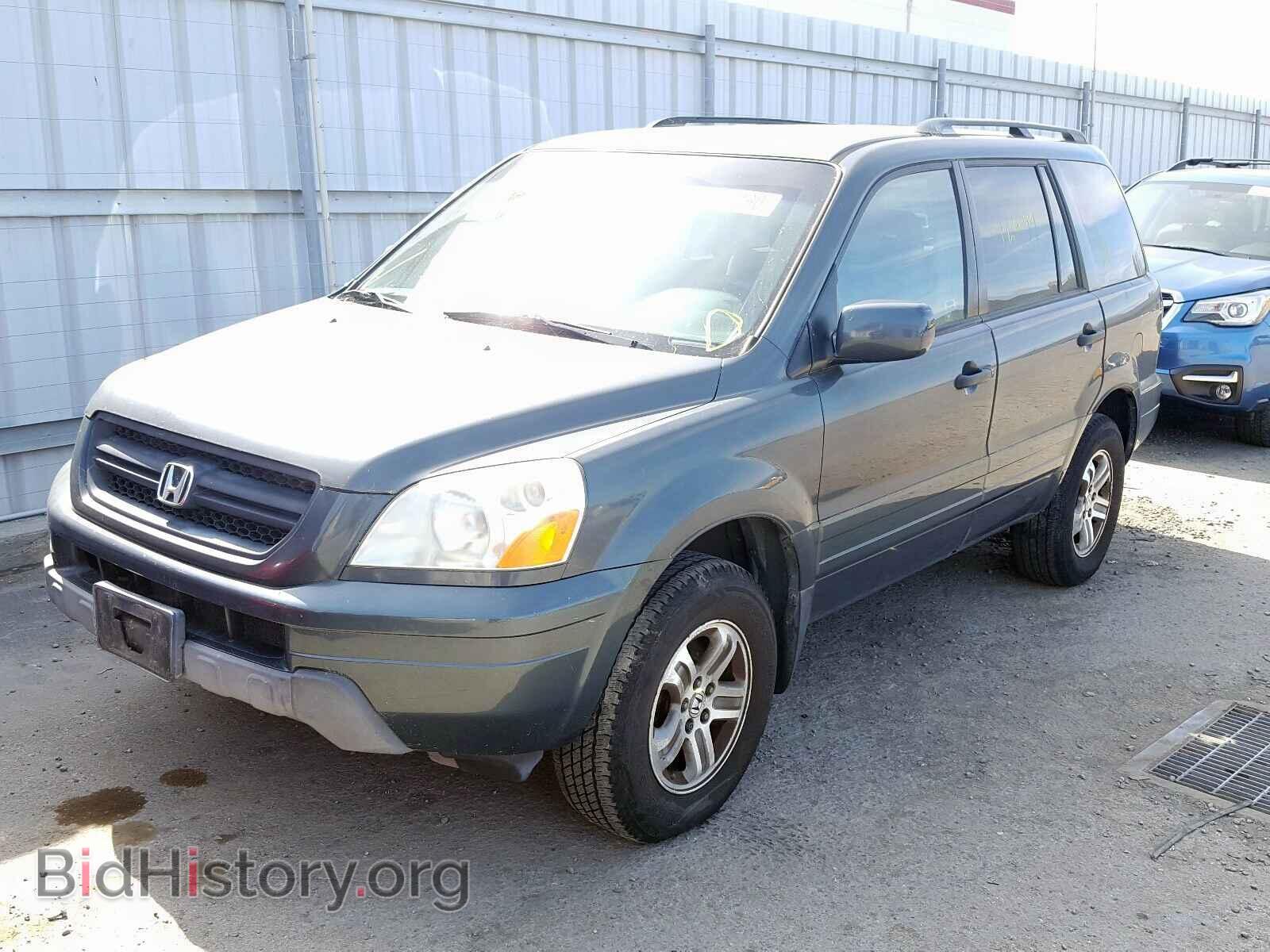 2005 HONDA PILOT - VIN: 2HKYF18475H563829 - Фото 2