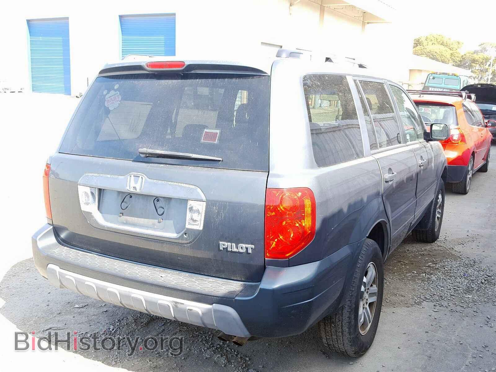 2005 HONDA PILOT - VIN: 2HKYF18475H563829 - Фото 4