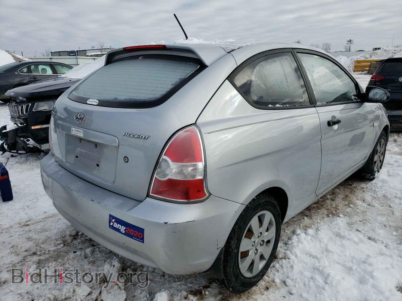 2009 HYUNDAI ACCENT - VIN: KMHCM36C69U132475 - Фото 4