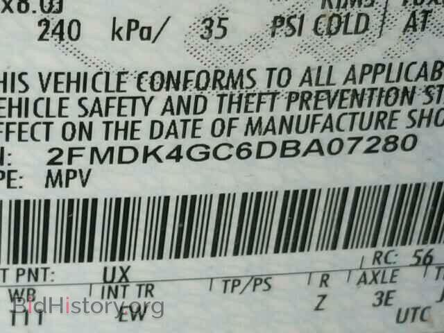 2013 FORD EDGE - VIN: 2FMDK4GC6DBA07280 - Photo 10