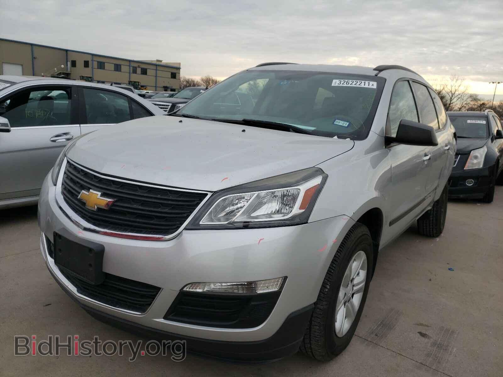 2015 CHEVROLET TRAVERSE - VIN: 1GNKRFED9FJ218770 - Фото 2