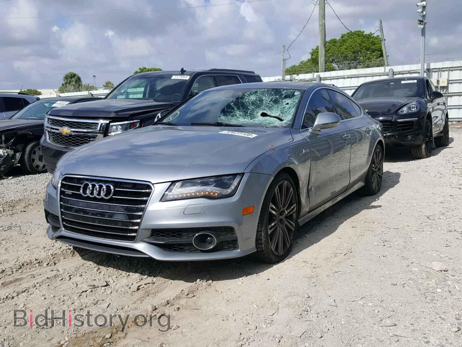 2012 AUDI A7 - VIN: WAU3GAFC0CN108011 - Фото 2