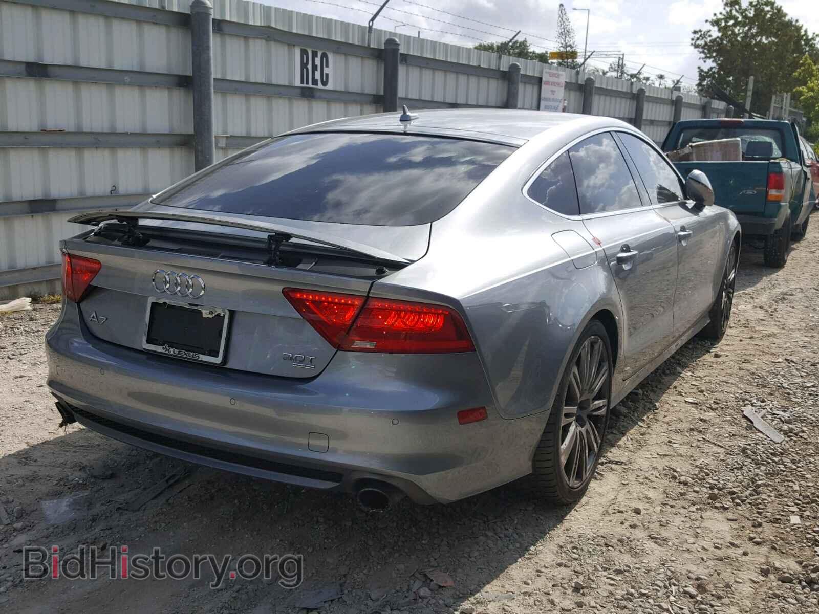 2012 AUDI A7 - VIN: WAU3GAFC0CN108011 - Фото 4