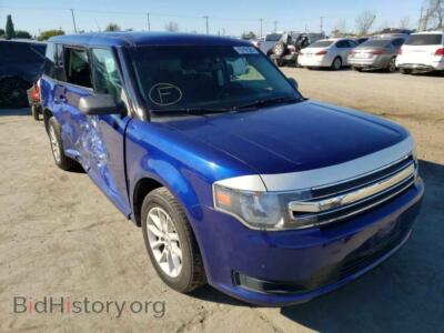 2014 Ford FLEX Flex SE, blue — VIN 2FMGK5B89EBD34506, Copart