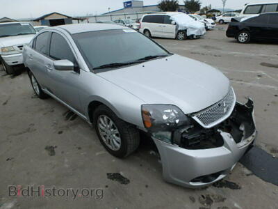 2011 Mitsubishi GALANT Galant FE, серебристый — VIN 4A32B2FF9BE028957, Copart