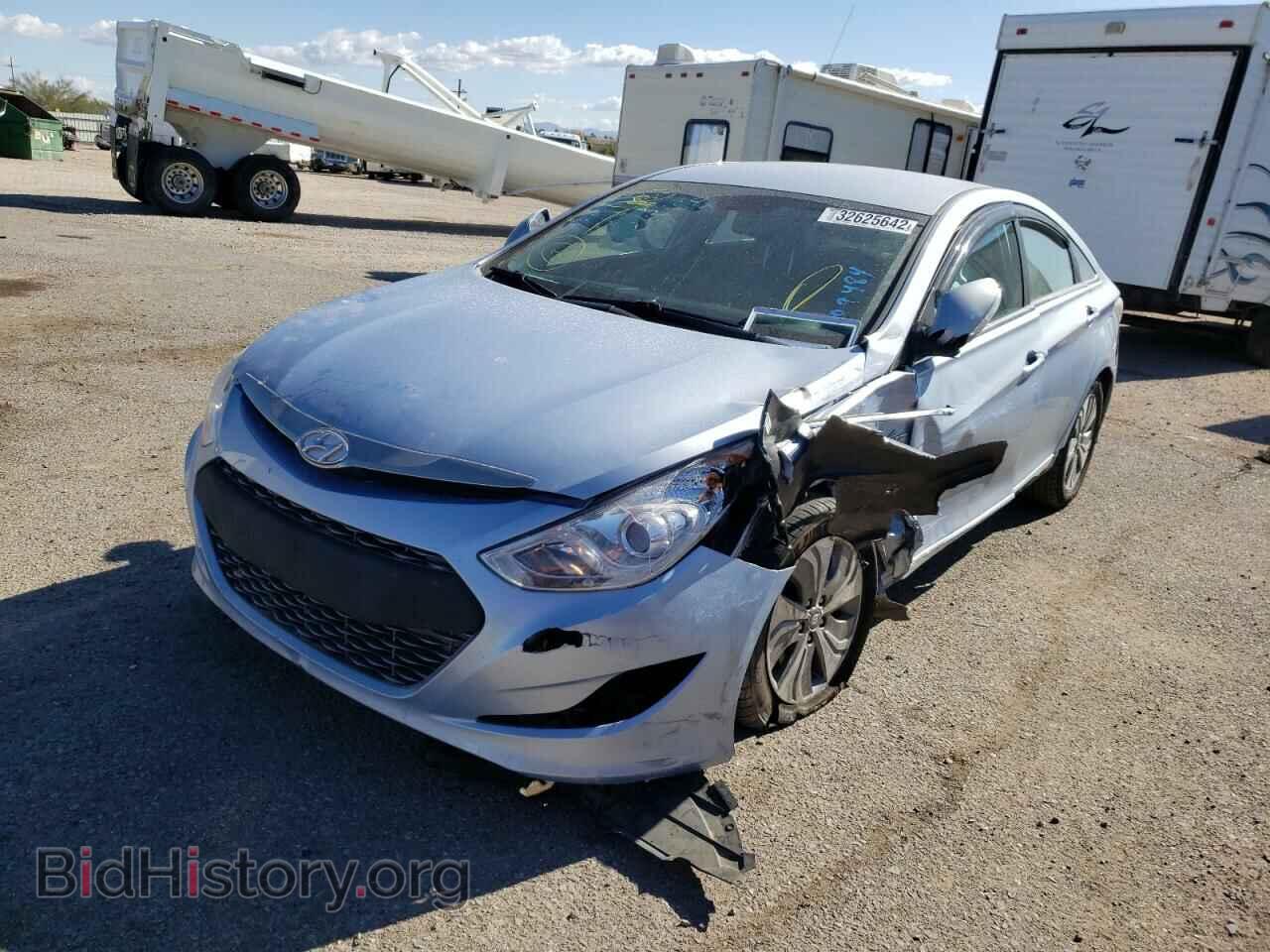 2014 HYUNDAI SONATA - VIN: KMHEC4A46EA109484 - Фото 2