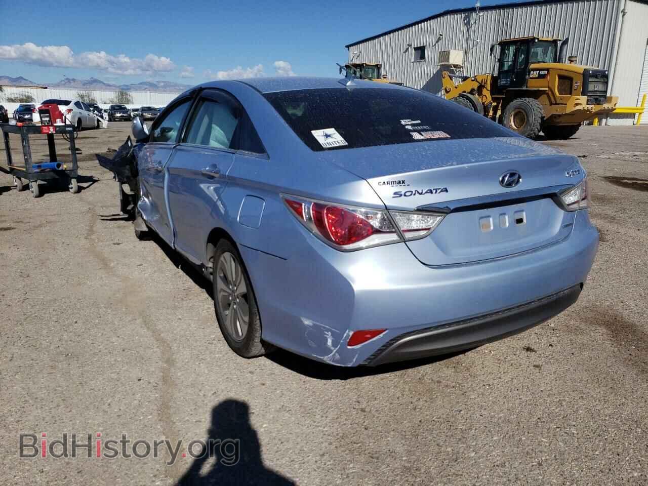 2014 HYUNDAI SONATA - VIN: KMHEC4A46EA109484 - Фото 3