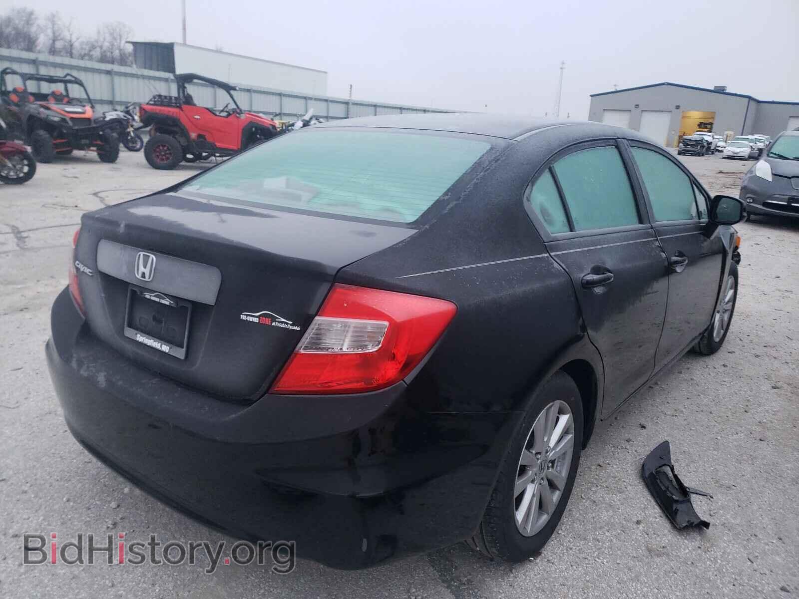 2012 HONDA CIVIC - VIN: 2HGFB2F88CH593623 - Фото 4