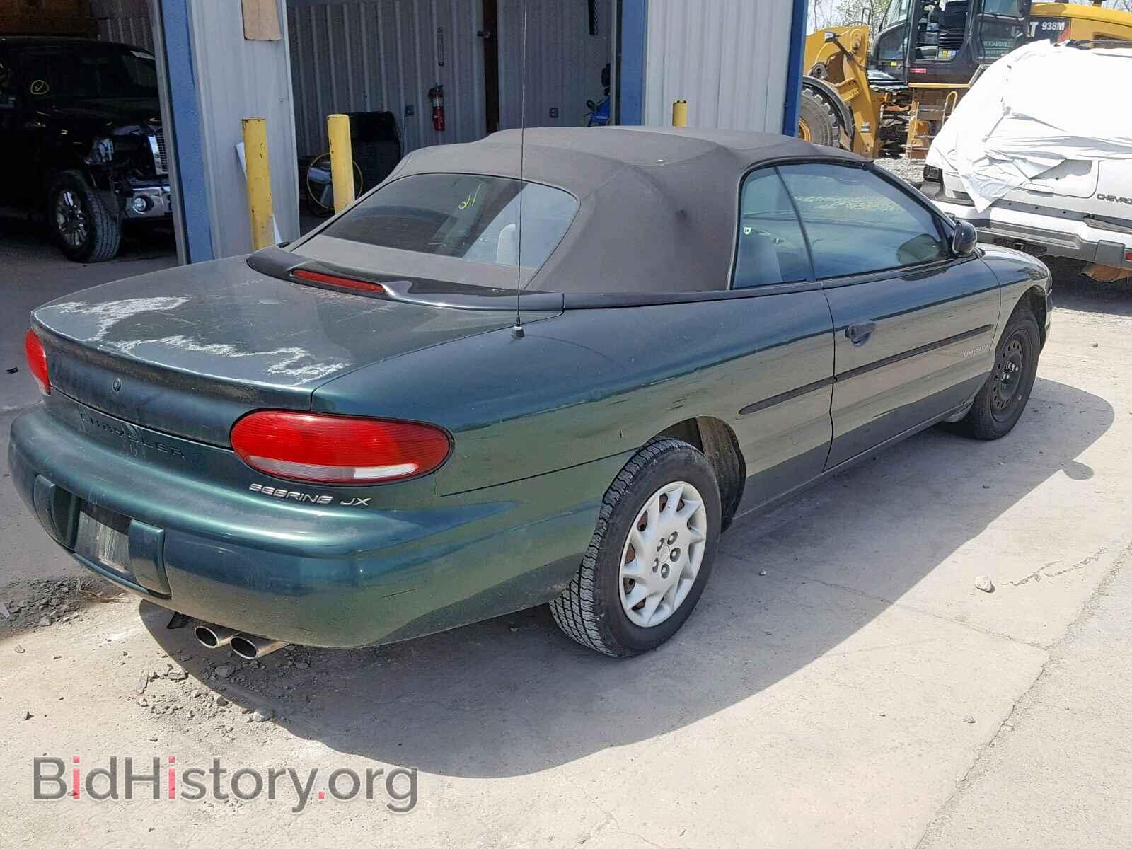1998 CHRYSLER SEBRING - VIN: 3C3EL45H9WT219901 - Фото 4