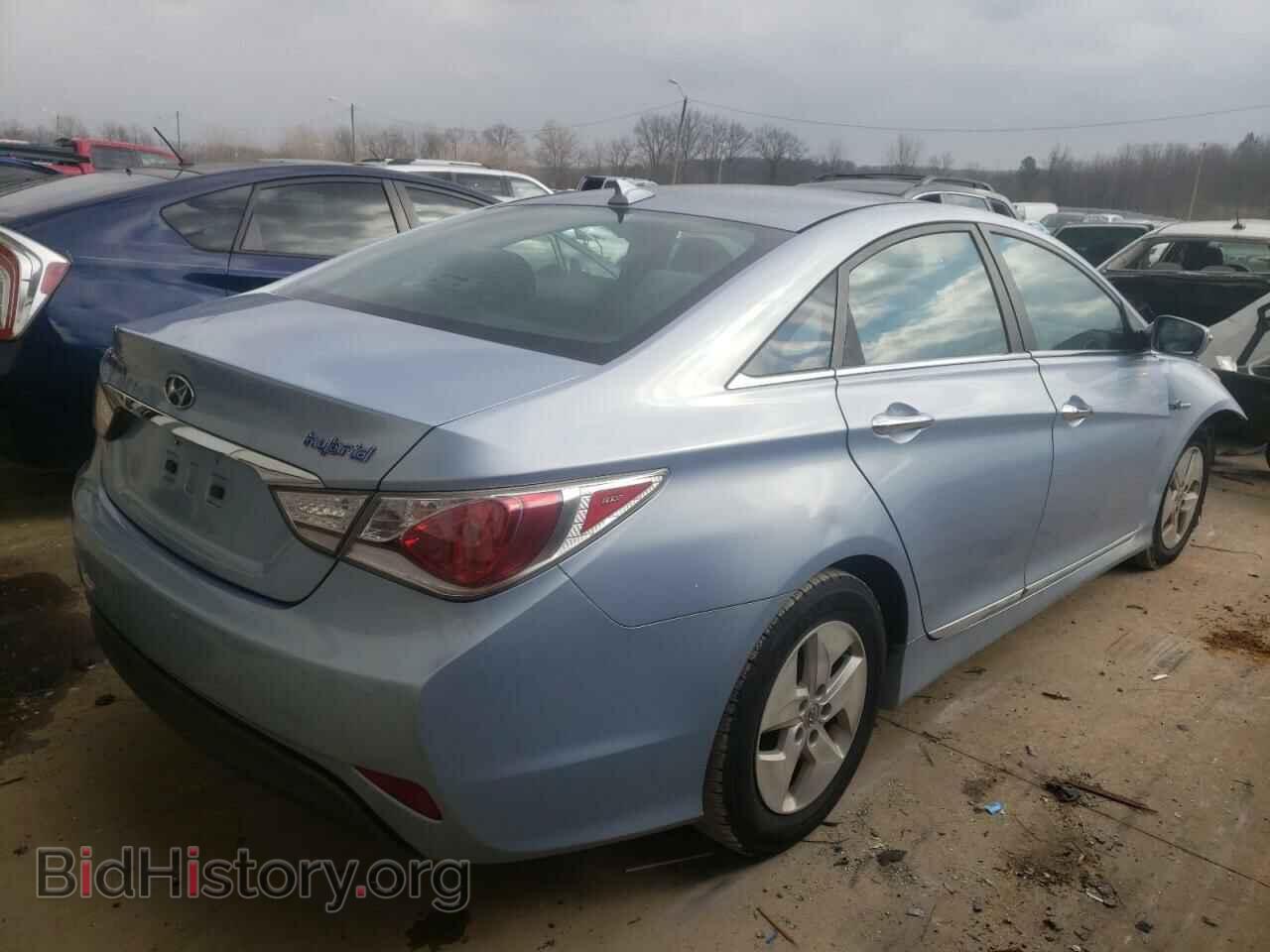 2012 HYUNDAI SONATA - VIN: KMHEC4A48CA037779 - Фото 4