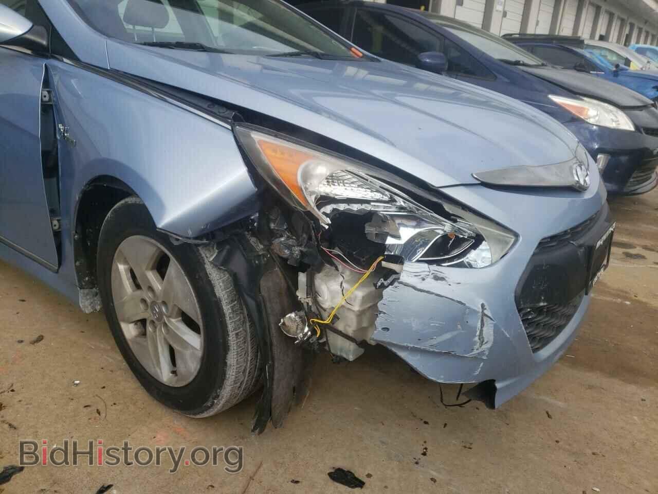 2012 HYUNDAI SONATA - VIN: KMHEC4A48CA037779 - Фото 9