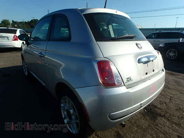 2012 FIAT 500 - VIN: 3C3CFFAR3CT124044 - Фото 3