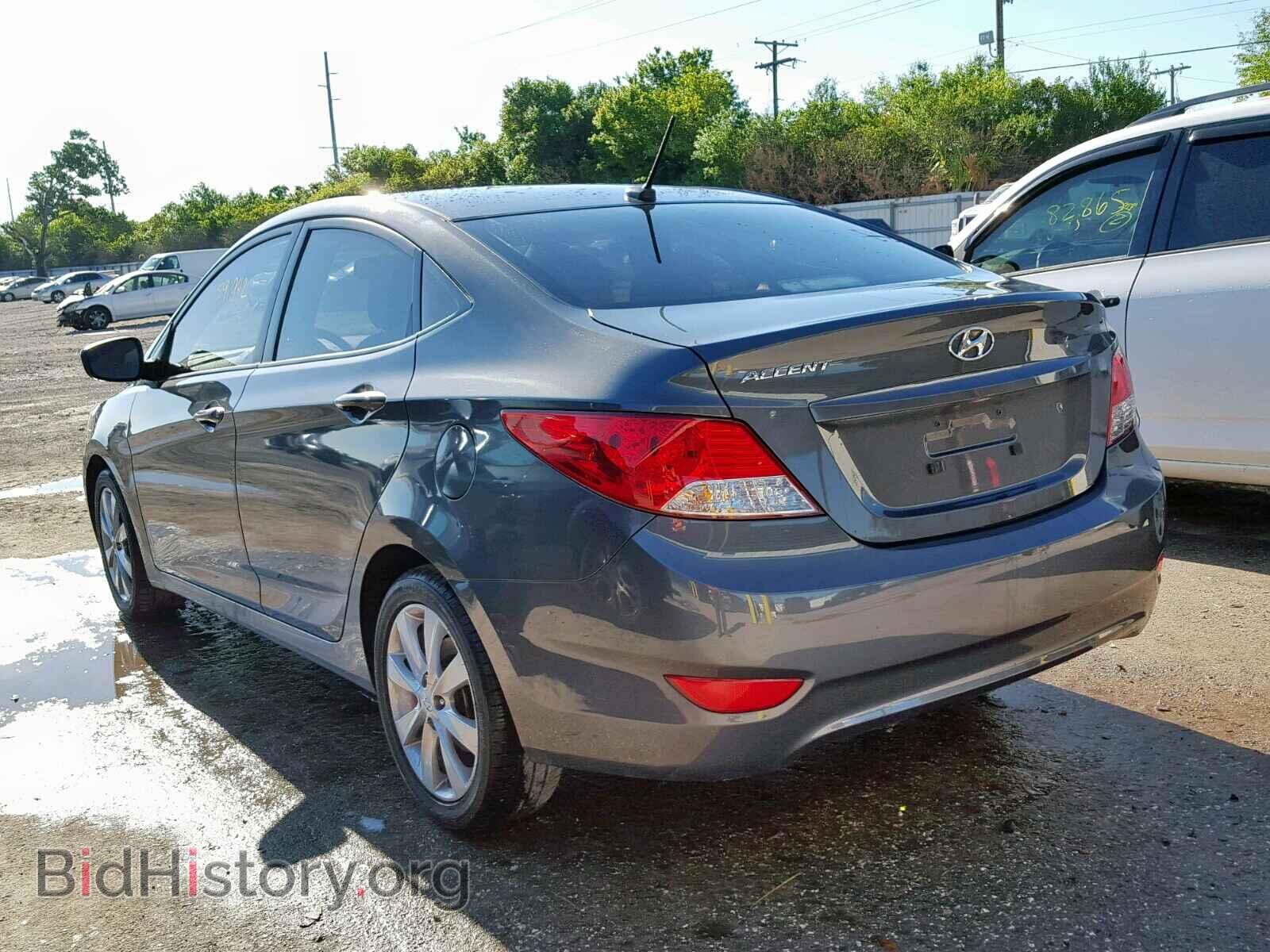 2012 HYUNDAI ACCENT - VIN: KMHCU4AE7CU116436 - Фото 3