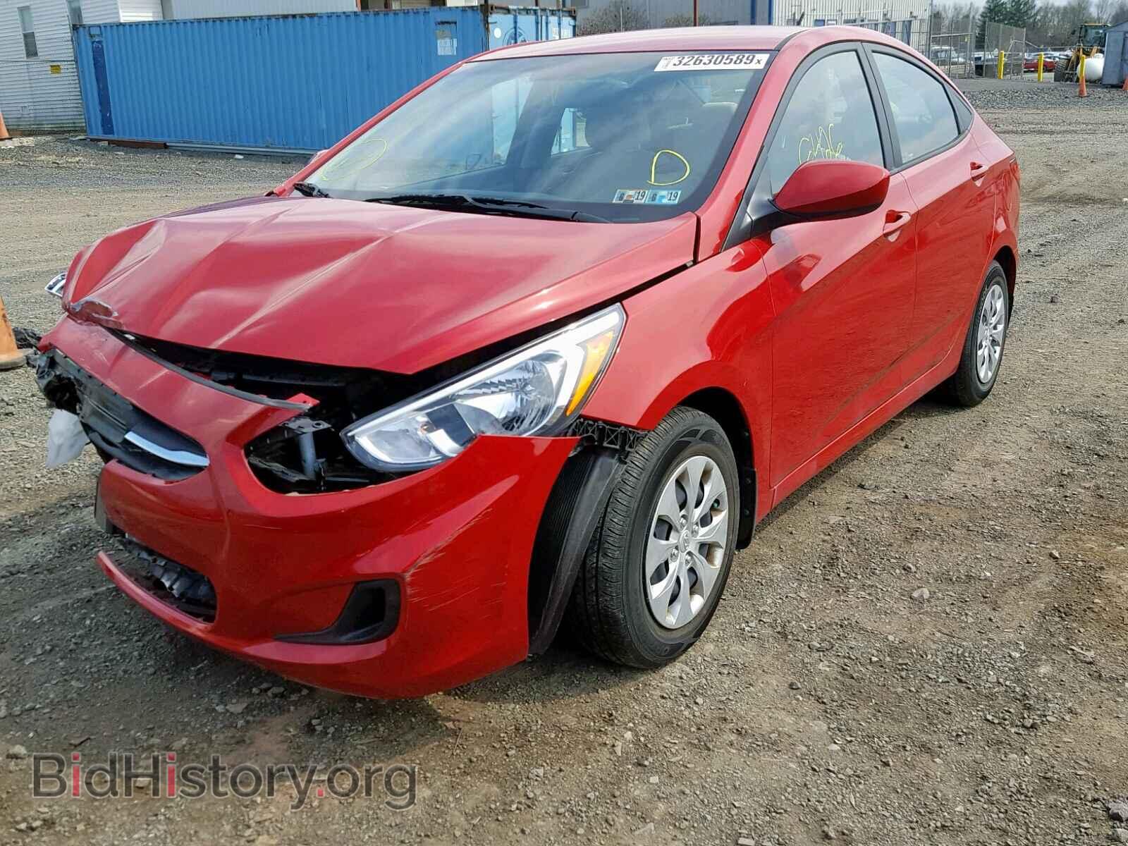 2016 HYUNDAI ACCENT - VIN: KMHCT4AE2GU081314 - Фото 2