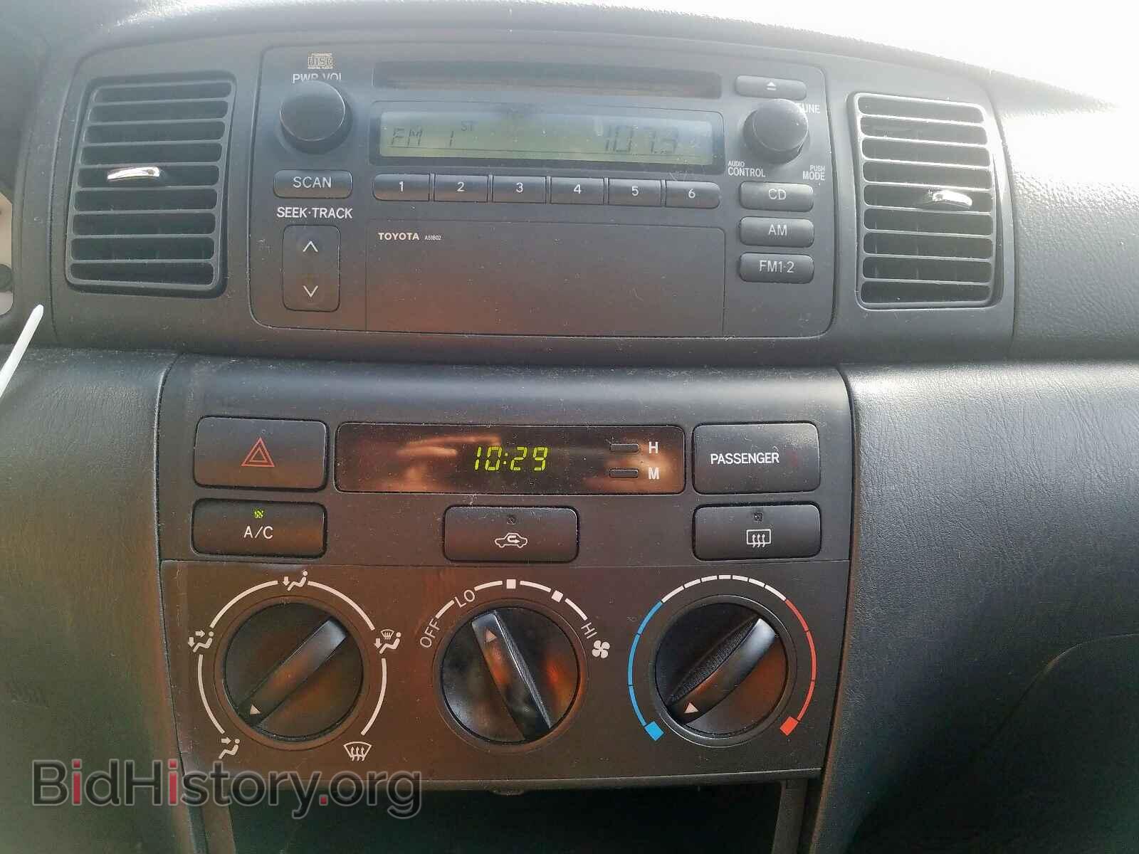 2003 TOYOTA COROLLA - VIN: 2T1BR32E73C157625 - Фото 9
