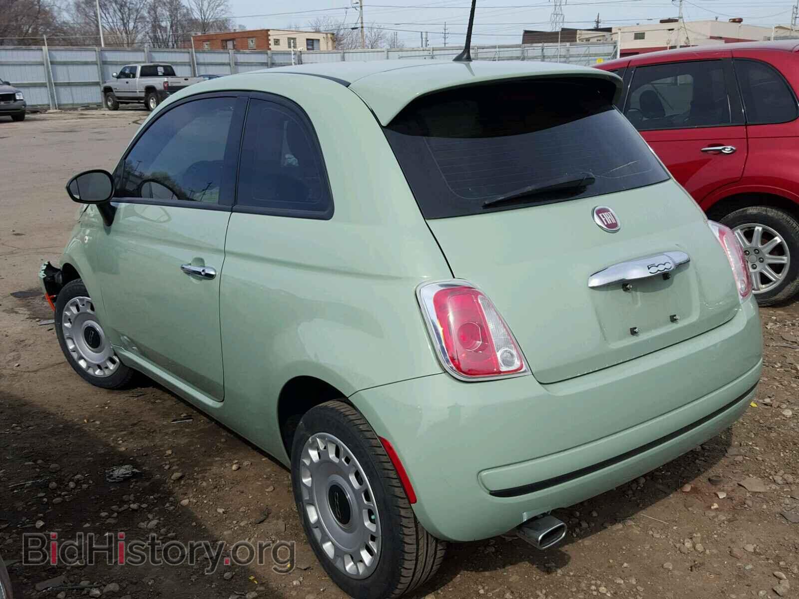 2015 FIAT 500 - VIN: 3C3CFFAR9FT545626 - Фото 3