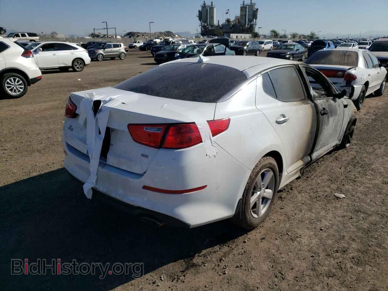 2015 KIA OPTIMA - VIN: 5XXGM4A78FG427357 - Фото 4