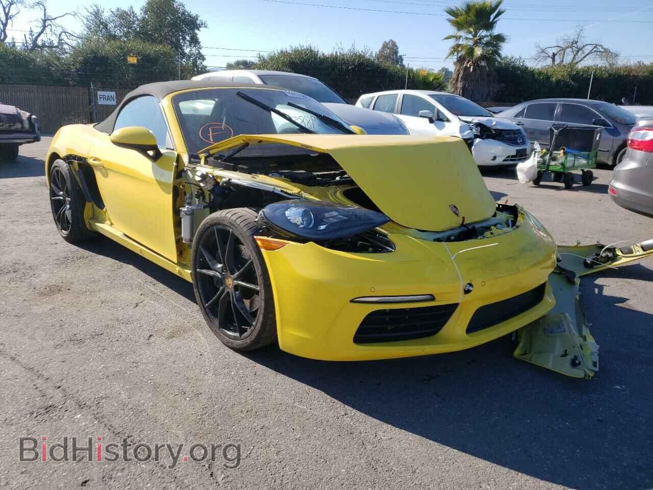 Фотография WP0CA2A86JS210876 - PORSCHE BOXSTER 2018