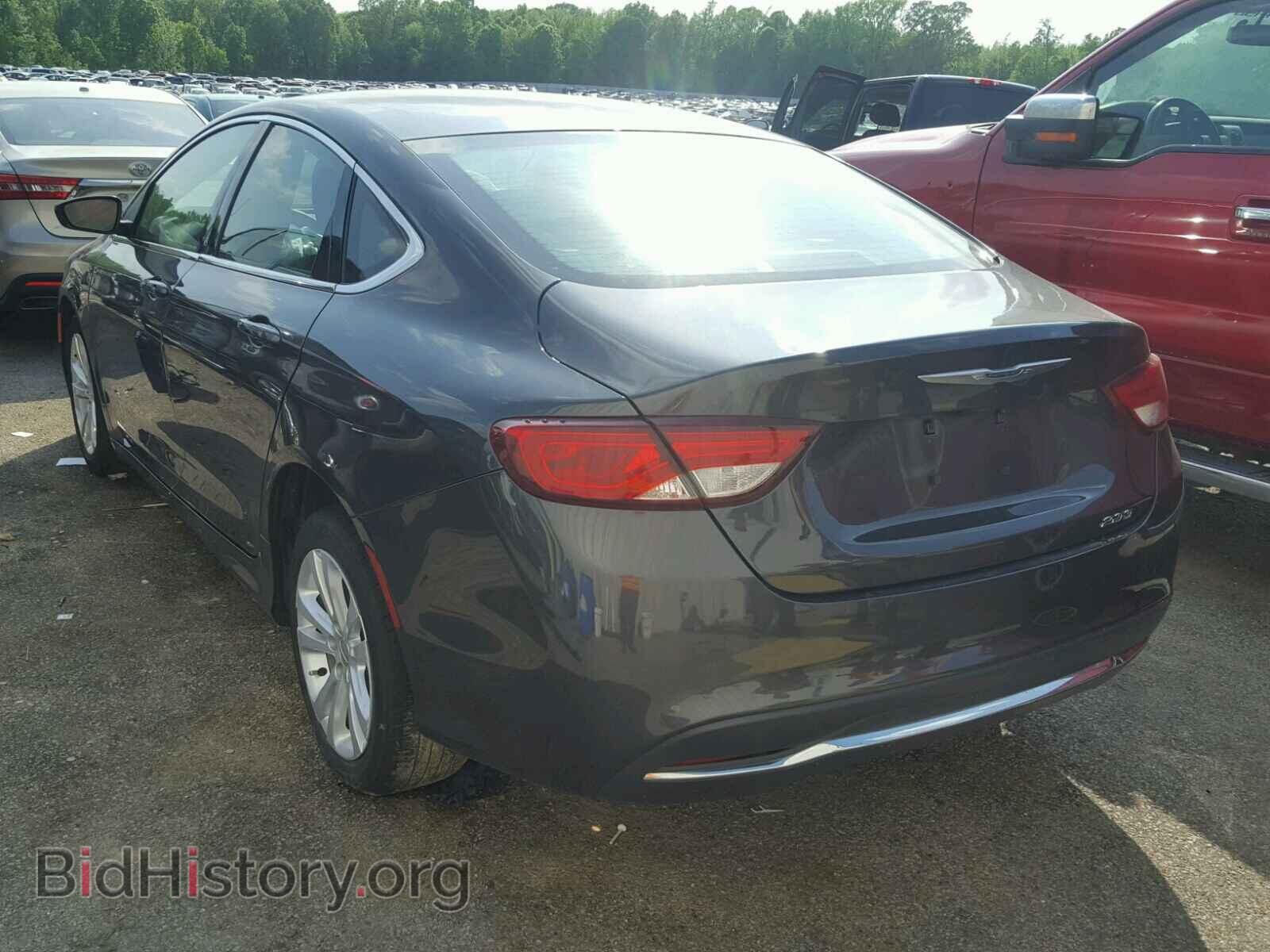 2016 CHRYSLER 200 - VIN: 1C3CCCAB6GN167082 - Фото 3