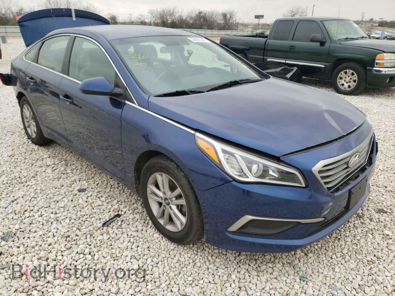 Фотография 5NPE24AF4HH458455 - HYUNDAI SONATA 2017