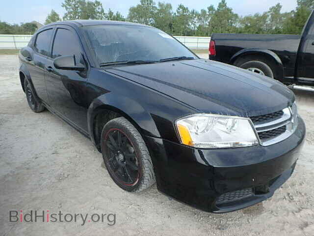 Фотография 1C3CDZAB7DN652181 - DODGE AVENGER 2013