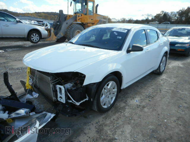 2012 DODGE AVENGER - VIN: 1C3CDZAB5CN220073 - Фото 2