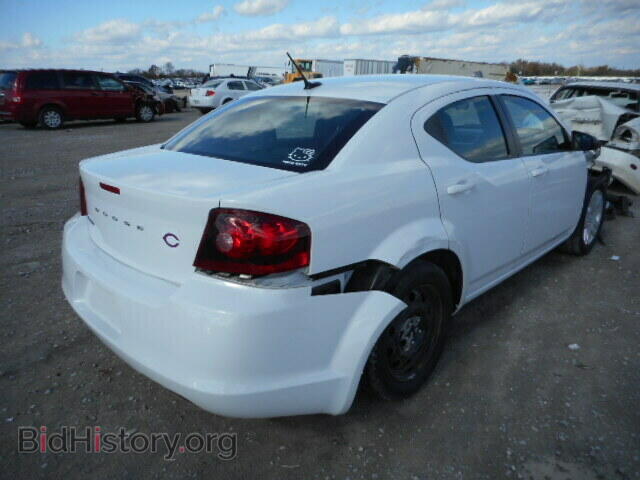 2012 DODGE AVENGER - VIN: 1C3CDZAB5CN220073 - Фото 4