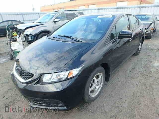 2014 HONDA CIVIC - VIN: 2HGFB2E55EH002769 - Фото 2