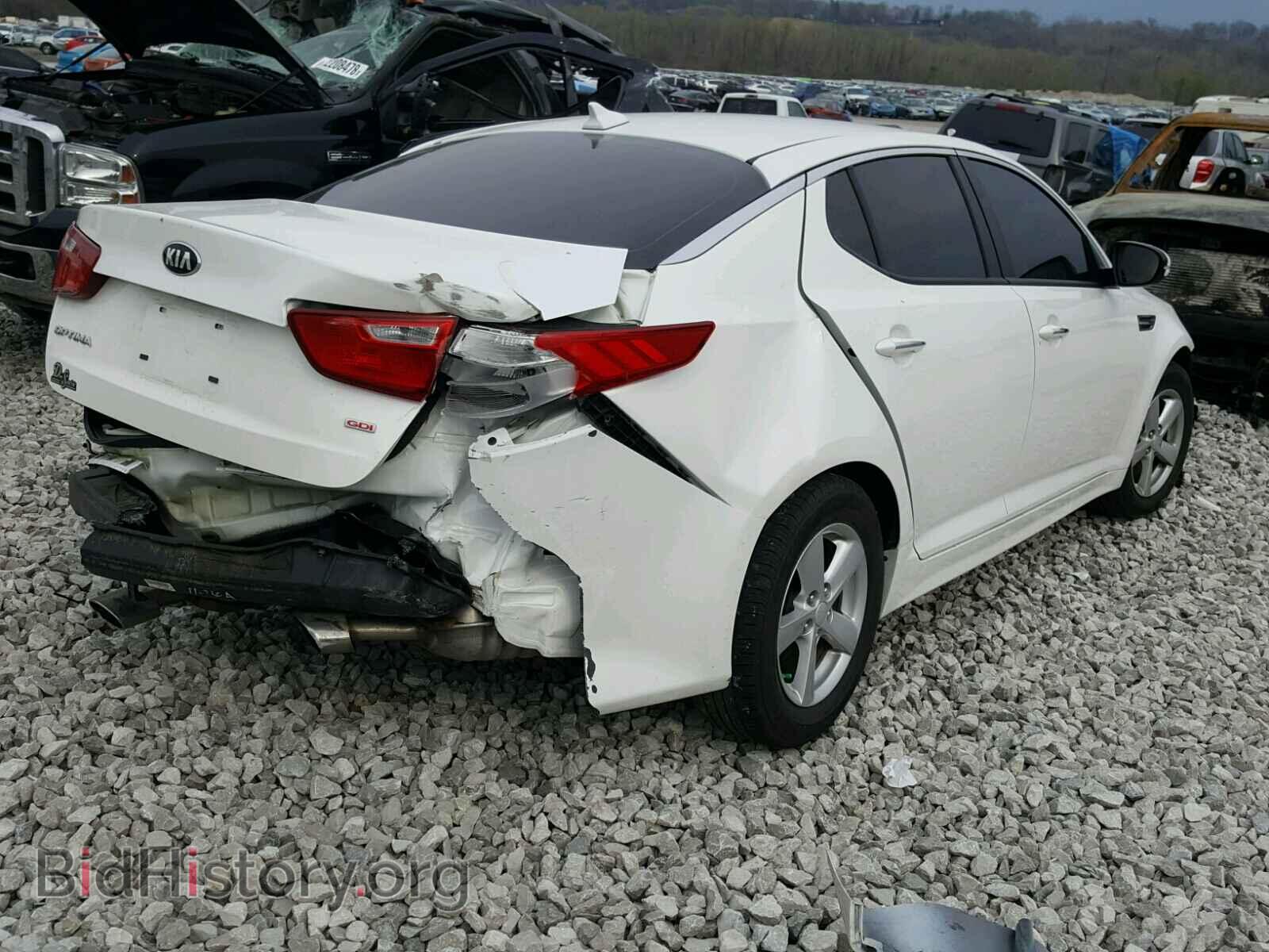 2015 KIA OPTIMA - VIN: KNAGM4A73F5588524 - Фото 4