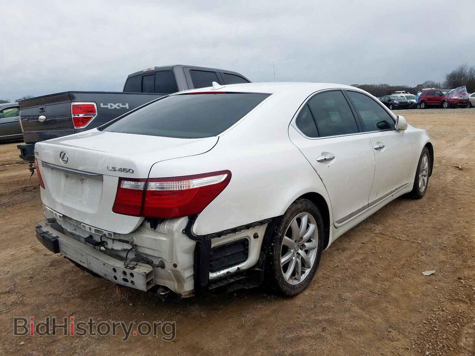 2008 LEXUS LS460 - VIN: JTHBL46F585067483 - Фото 4