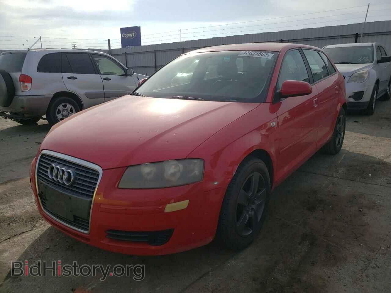2006 AUDI A3 - VIN: WAUHF68P06A000604 - Фото 2
