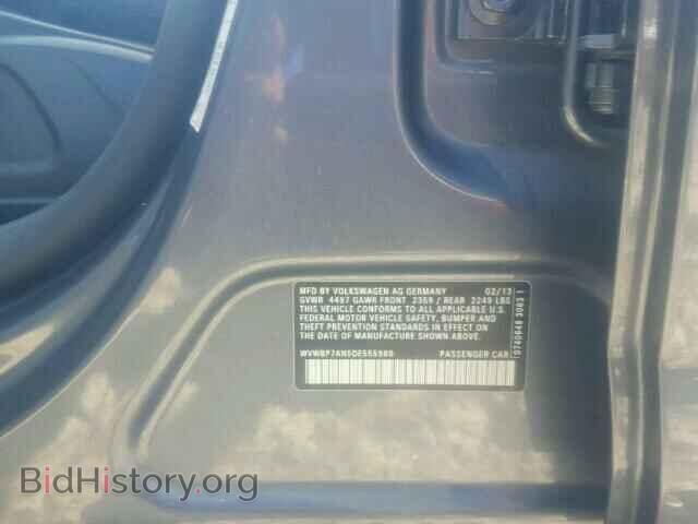 2013 VOLKSWAGEN CC - VIN: WVWBP7AN5DE555980 - Photo 9