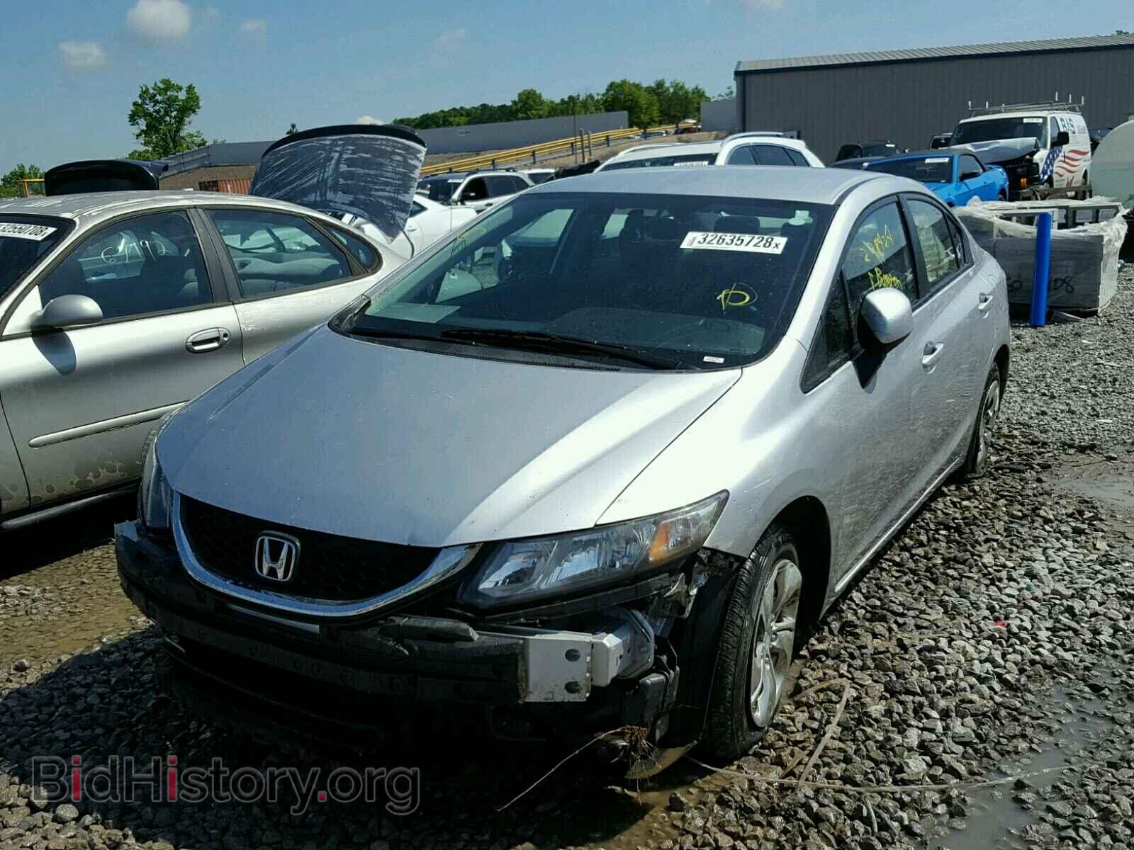 2013 HONDA CIVIC - VIN: 19XFB2F58DE033098 - Фото 2