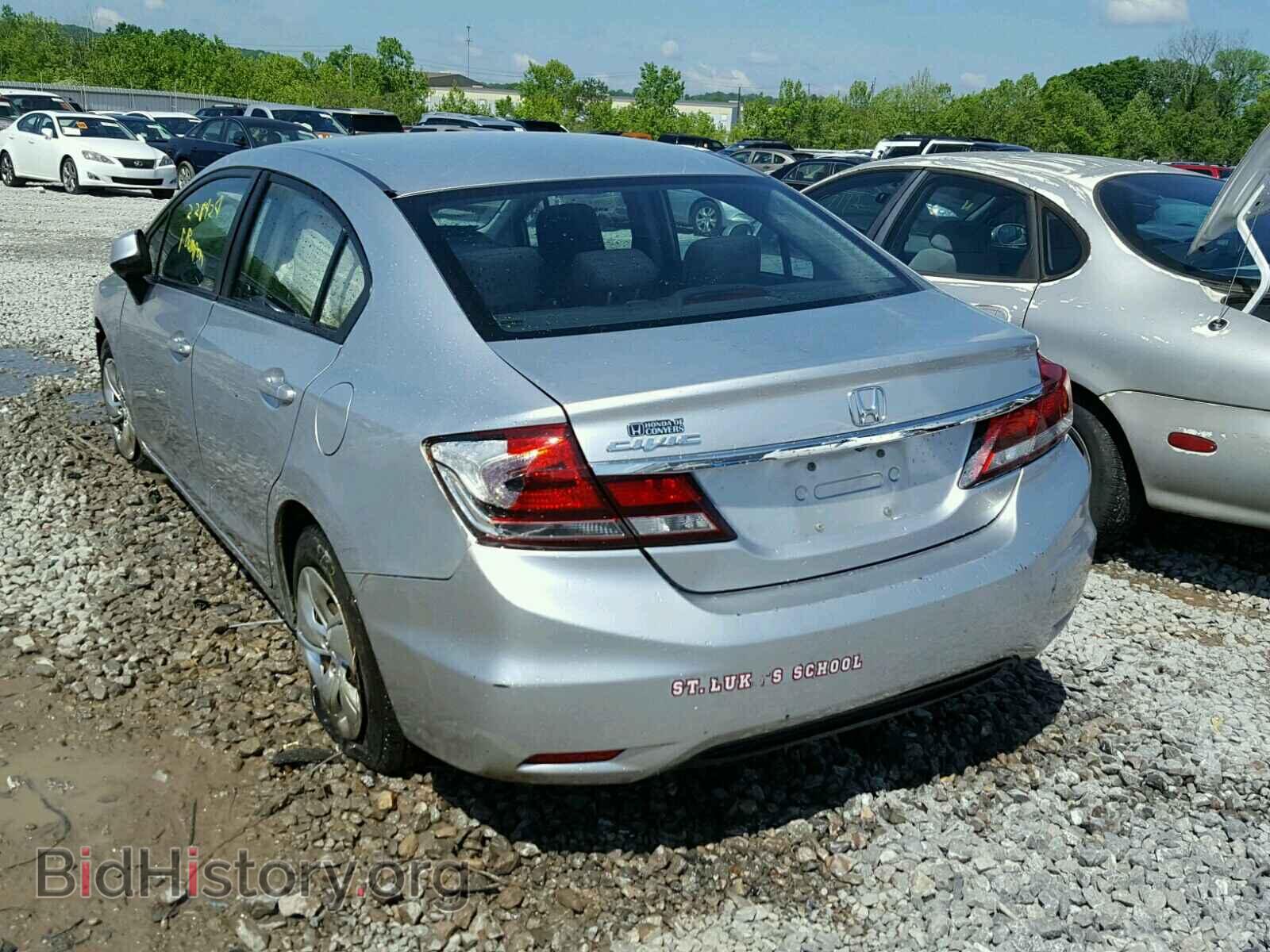 2013 HONDA CIVIC - VIN: 19XFB2F58DE033098 - Фото 3