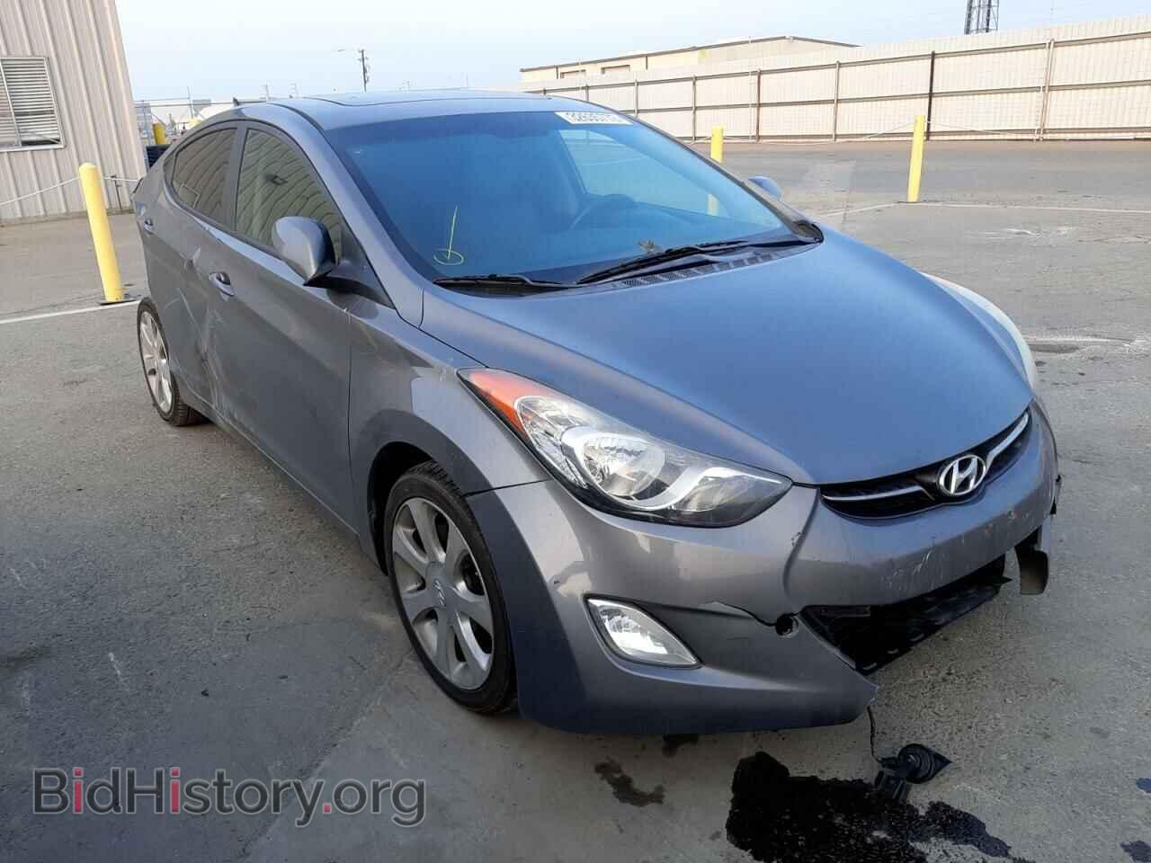 Photo 5NPDH4AE8CH084359 - HYUNDAI ELANTRA 2012
