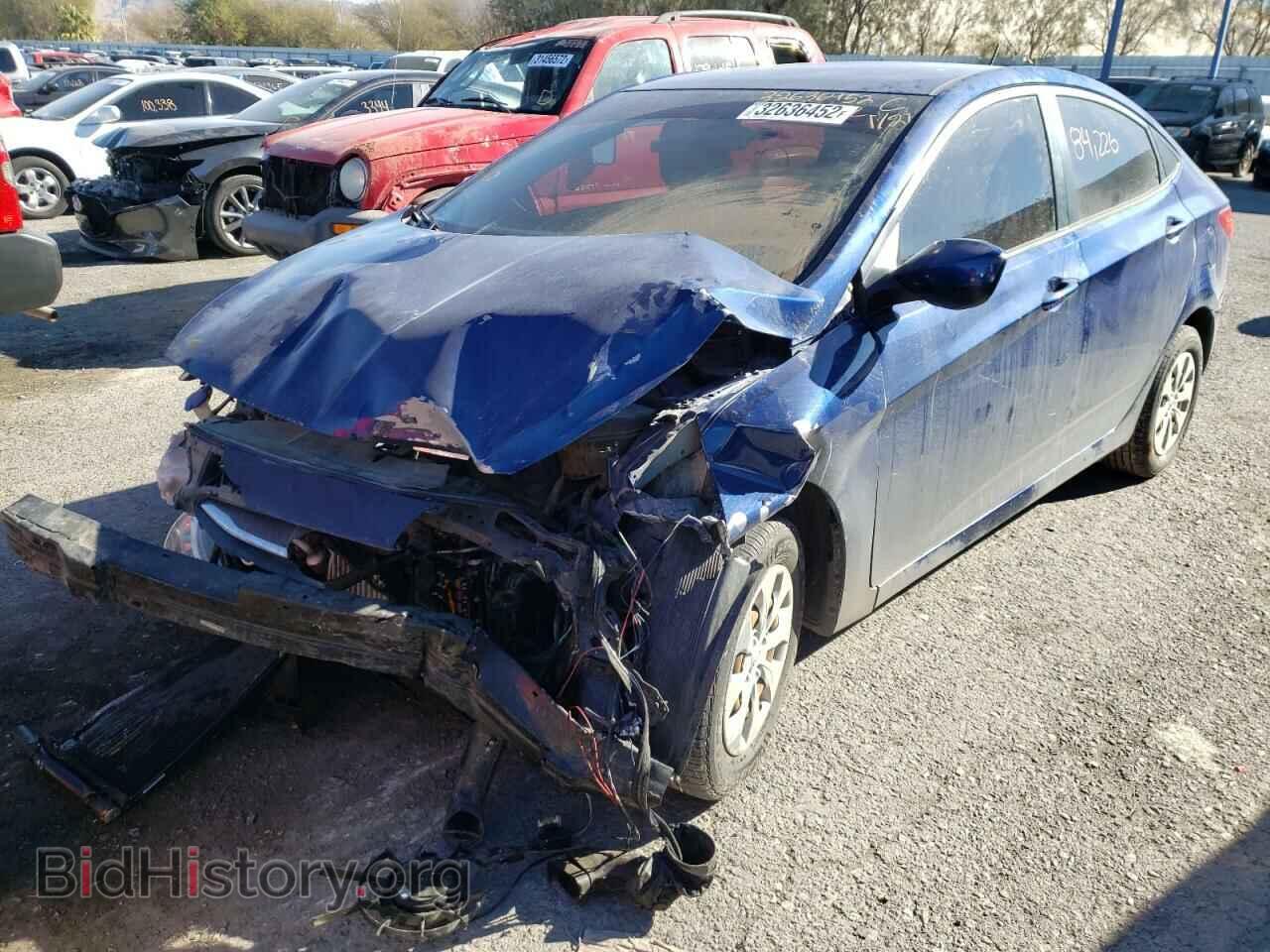 2015 HYUNDAI ACCENT - VIN: KMHCT4AE0FU835373 - Фото 2
