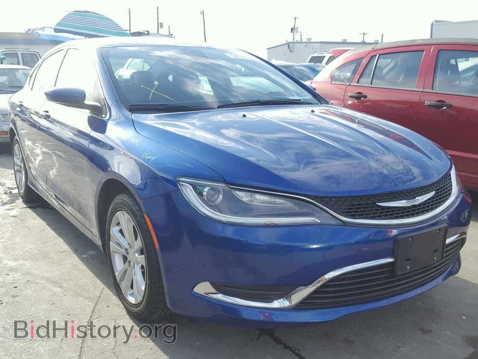 Photo 1C3CCCAB2FN722303 - CHRYSLER 200 2015