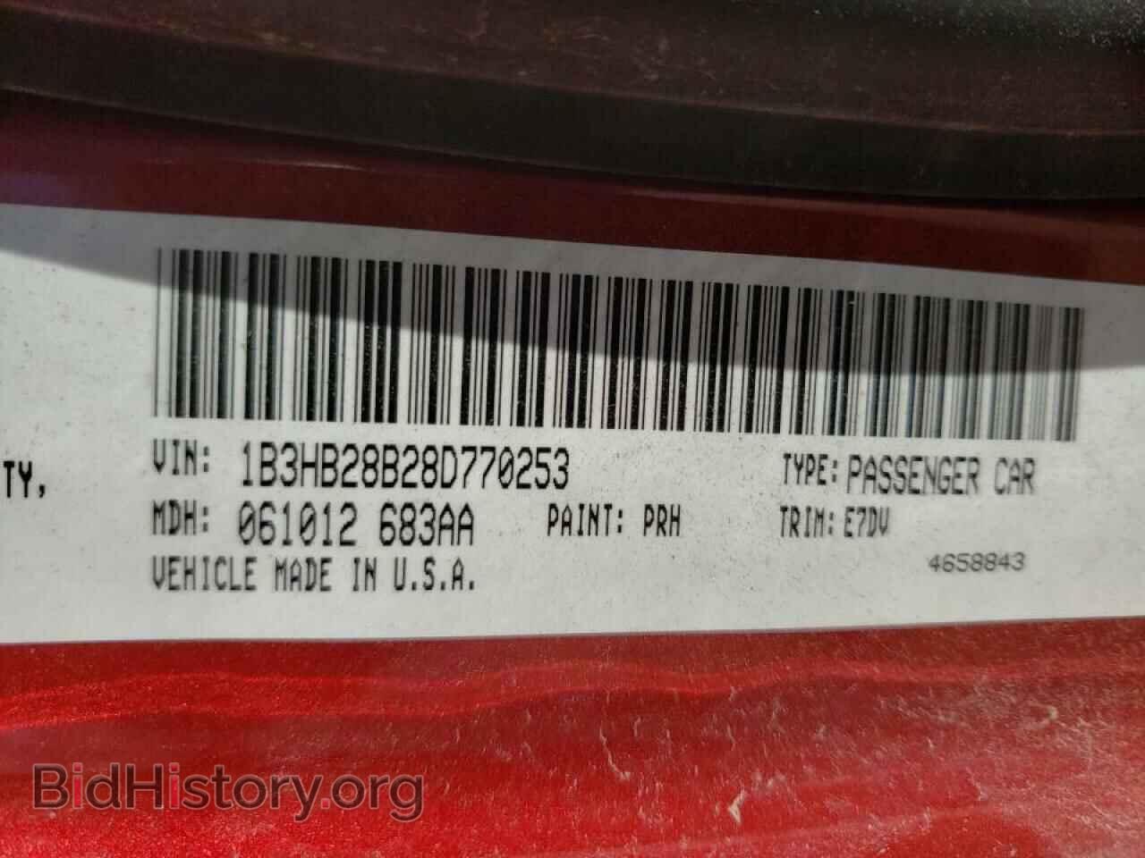 2008 DODGE CALIBER - VIN: 1B3HB28B28D770253 - Photo 10