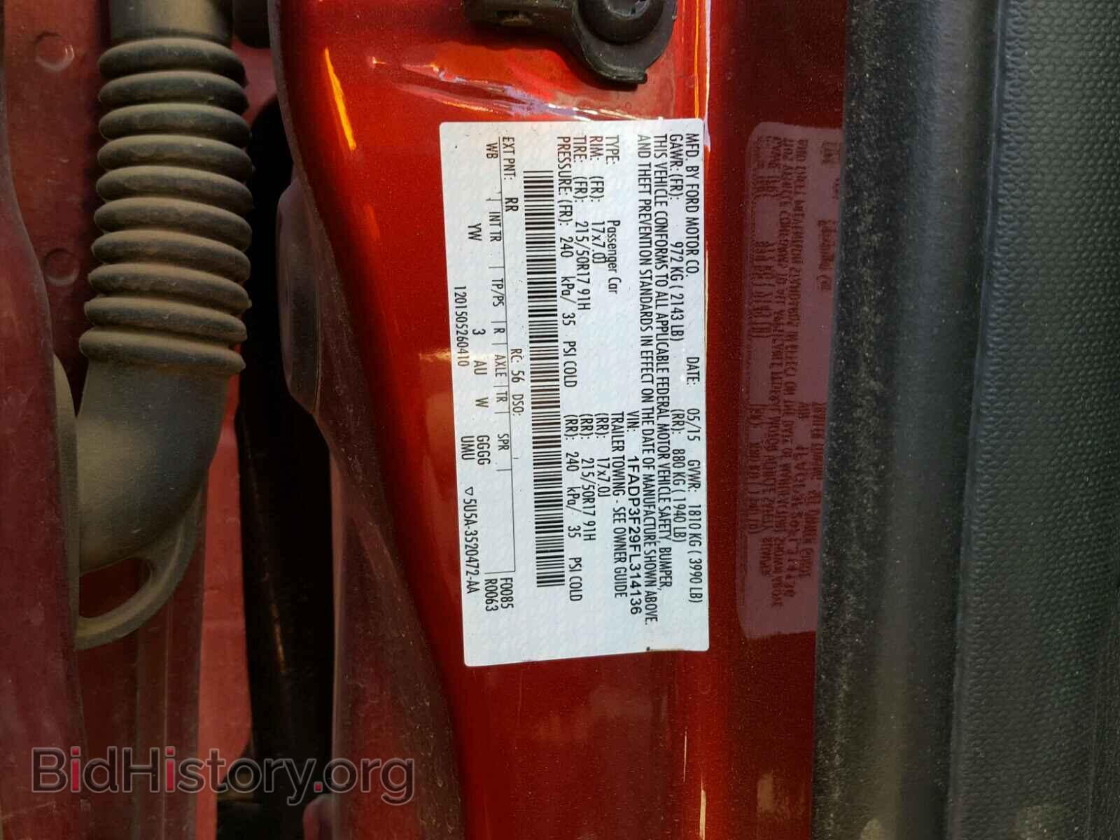 2015 FORD FOCUS - VIN: 1FADP3F29FL314136 - Photo 10