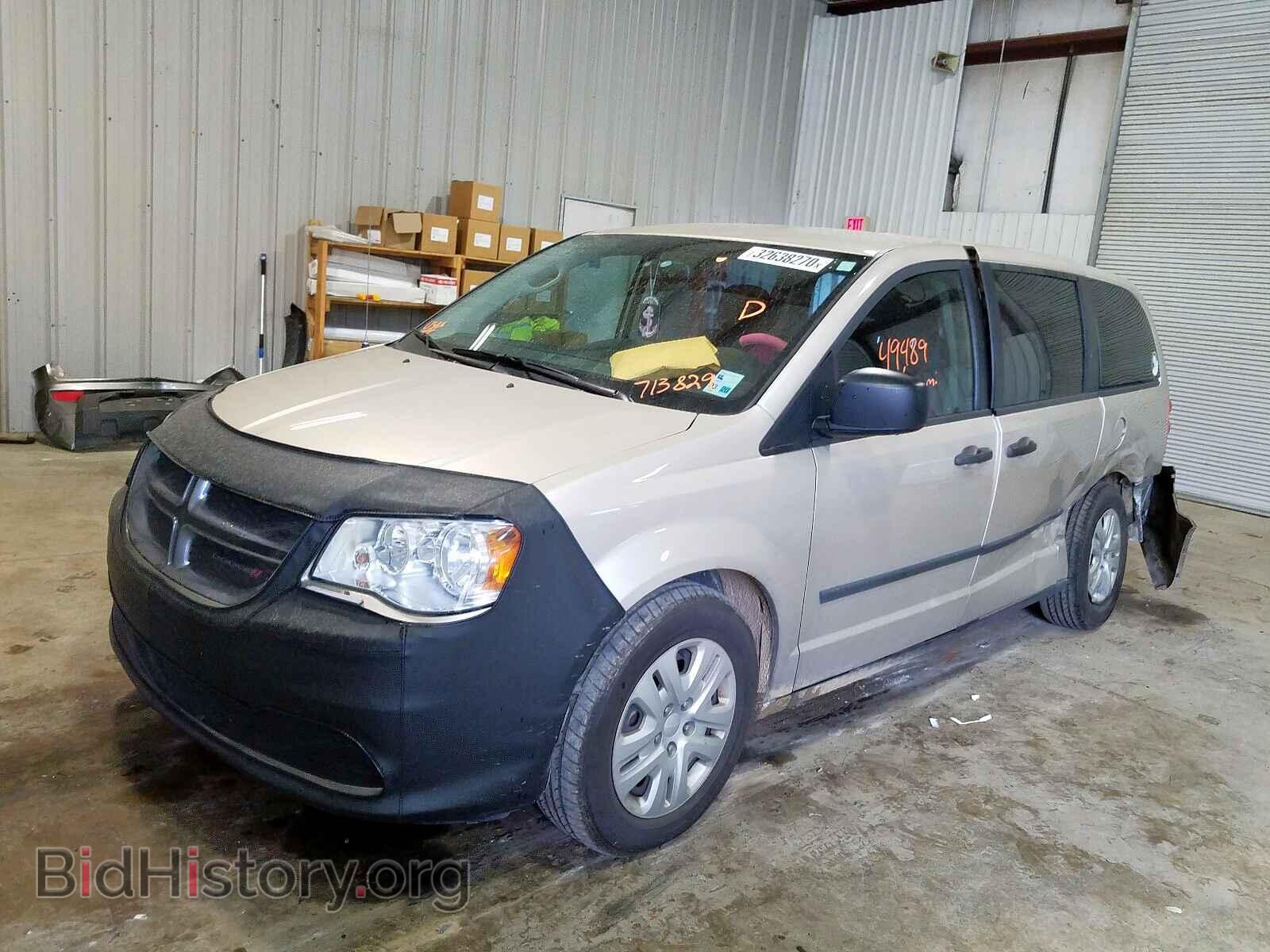 2015 DODGE CARAVAN - VIN: 2C4RDGBG7FR713829 - Фото 2