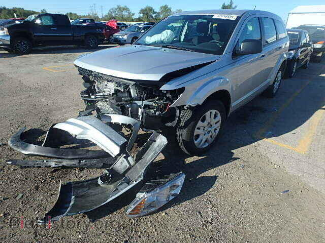 2014 DODGE JOURNEY - VIN: 3C4PDCAB8ET164093 - Фото 2
