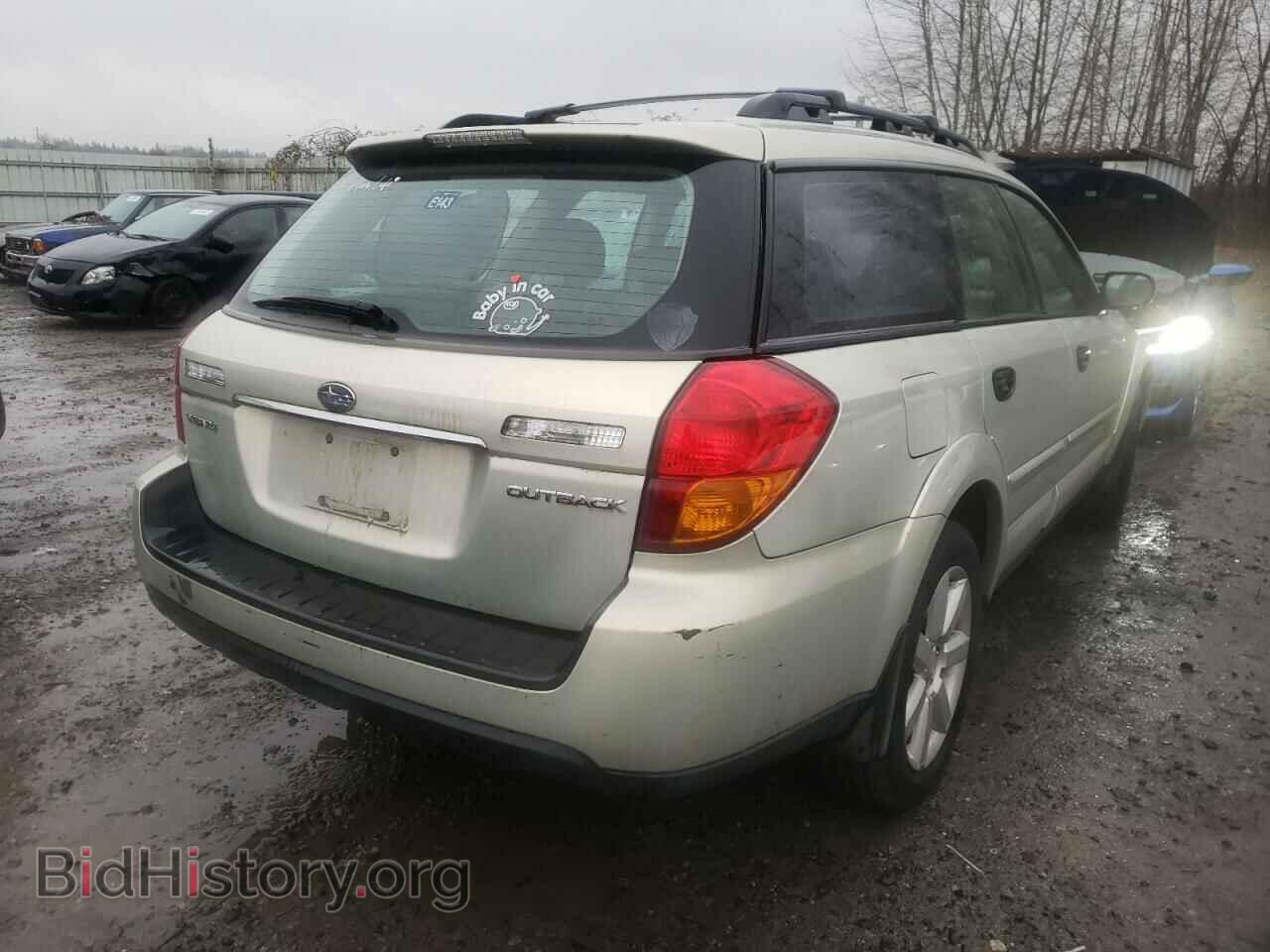2007 SUBARU OUTBACK - VIN: 4S4BP62C077325453 - Фото 4