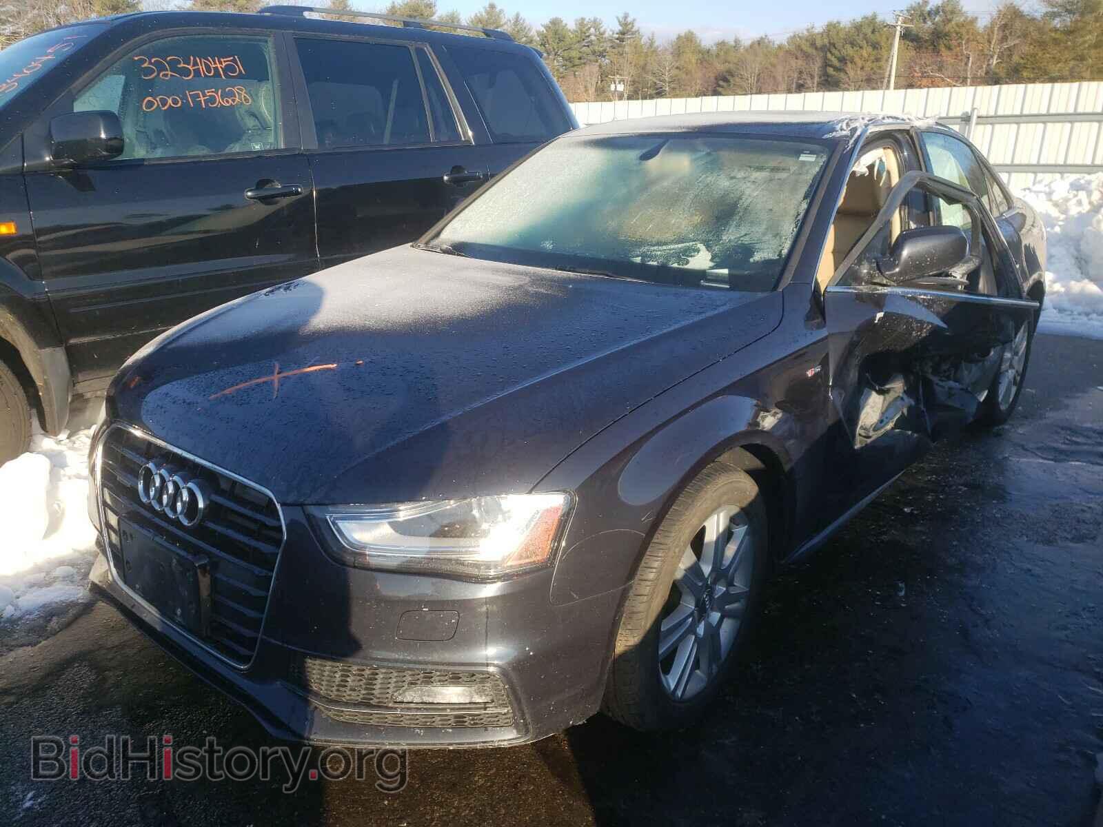 2014 AUDI A4 - VIN: WAUBFAFL8EN011964 - Photo 2