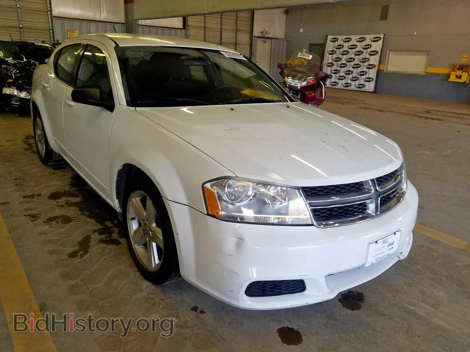 Фотография 1C3CDZAB5DN712541 - DODGE AVENGER 2013