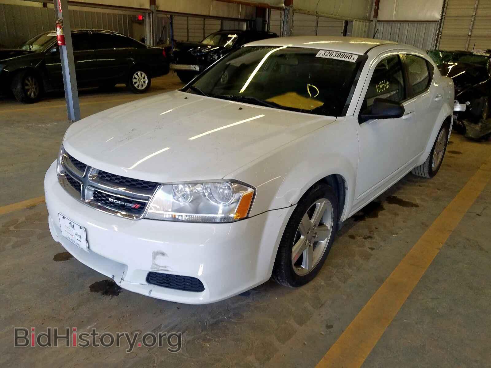 2013 DODGE AVENGER - VIN: 1C3CDZAB5DN712541 - Фото 2